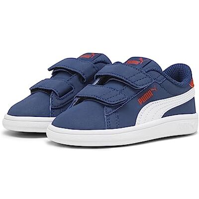 Puma Baskets à Scratch Smash 3.0 Buck Bébé 23, Persian Blue White for All Time Red - Publicité Puma Baskets à Scratch Smash 3.0 Buck Bébé 23, Persian Blue White for All Time Red - Publicité