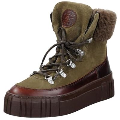 GANT Femme Snowmont Bottine, Vert Olive, 41 EU - Publicité GANT Femme Snowmont Bottine, Vert Olive, 41 EU - Publicité