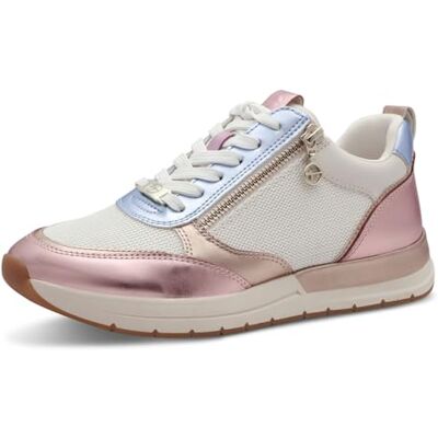 Tamaris Baskets pour Femme Rose métallisé, 39 EU, Rose métallisé., 39 EU - Publicité Tamaris Baskets pour Femme Rose métallisé, 39 EU, Rose métallisé., 39 EU - Publicité