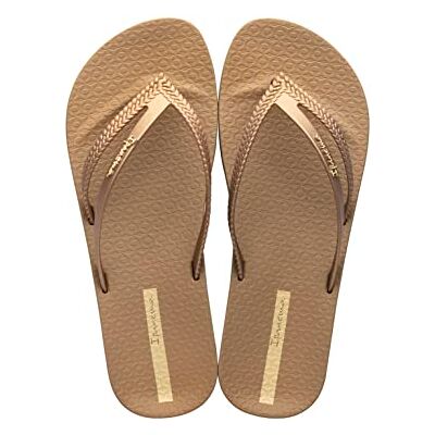 lpanema Ipanema Bossa Soft V Fem, Sandales pour femme, Beige doré, 37 EU - Publicité lpanema Ipanema Bossa Soft V Fem, Sandales pour femme, Beige doré, 37 EU - Publicité
