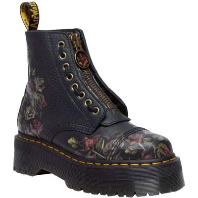 Dr. Martens Sinclair Decayed Roses Classic Tumbled Nappa , Boots 36 EU - Publicité Dr. Martens Sinclair Decayed Roses Classic Tumbled Nappa , Boots 36 EU - Publicité