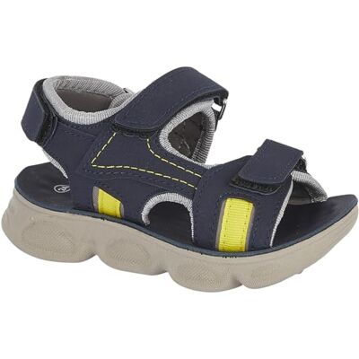 A2Z 4 Kids Sandales athlétiques pour garçons à bout ouvert pour l'été, les vacances, la plage, les sports de plage, sandales décontractées avec sangle de fermeture tactile, antidérapantes, chaussures - Publicité A2Z 4 Kids Sandales athlétiques pour garçons à bout ouvert pour l'été, les vacances, la plage, les sports de plage, sandales décontractées avec sangle de fermeture tactile, antidérapantes, chaussures - Publicité