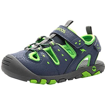 KangaROOS K-Trek Sandale, DK Navy Lime, 28 EU - Publicité KangaROOS K-Trek Sandale, DK Navy Lime, 28 EU - Publicité