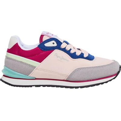 Pepe Jeans London Seal G, Baskets Fille, Gris (Pilot Grey), 4.5 - Publicité Pepe Jeans London Seal G, Baskets Fille, Gris (Pilot Grey), 4.5 - Publicité