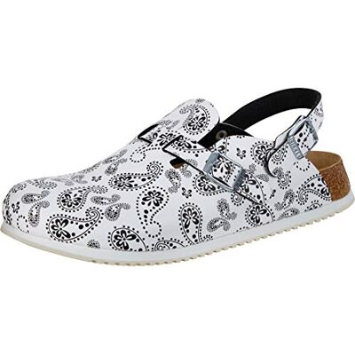 Birkenstock Kay SL Paisley Black/White Gr. 41 - Publicité Birkenstock Kay SL Paisley Black/White Gr. 41 - Publicité