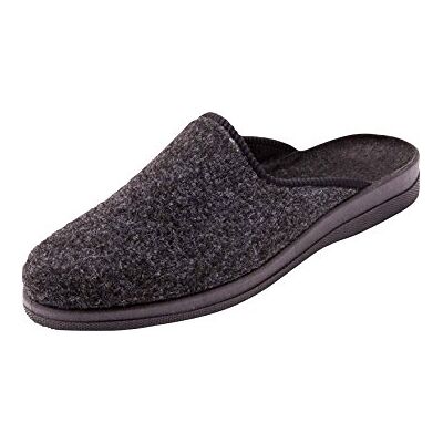 Honcelac Mules Largeur Confort Anthracite 43 - Publicité Honcelac Mules Largeur Confort Anthracite 43 - Publicité