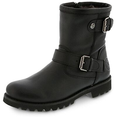 Panama Jack Felina Igloo, Bottes Motardes Femme, Noir (Negro B18), 38 EU - Publicité Panama Jack Felina Igloo, Bottes Motardes Femme, Noir (Negro B18), 38 EU - Publicité