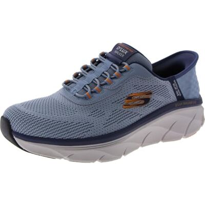 Skechers Chaussures D'Lux Walker Rezinate Antidérapantes à Enfiler pour Hommes, ardoise, 8 Wide - Publicité Skechers Chaussures D'Lux Walker Rezinate Antidérapantes à Enfiler pour Hommes, ardoise, 8 Wide - Publicité