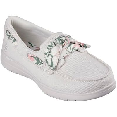 Skechers Femme Flex pour Les déplacements Chaussure Bateau, Naturel, 38 EU - Publicité Skechers Femme Flex pour Les déplacements Chaussure Bateau, Naturel, 38 EU - Publicité