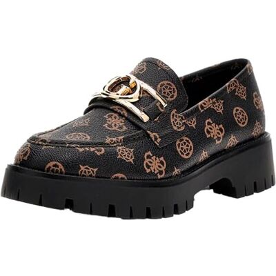 Guess Femme Ilary Chaussure Bateau, brocr, 35 EU - Publicité Guess Femme Ilary Chaussure Bateau, brocr, 35 EU - Publicité