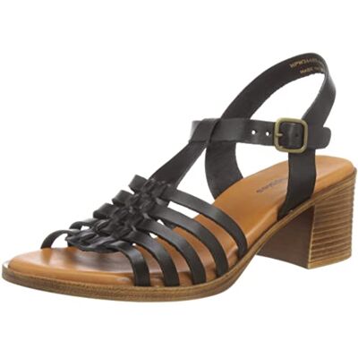 Hush Puppies Femme Greta Sandale à Talon, Noir, 39 EU - Publicité Hush Puppies Femme Greta Sandale à Talon, Noir, 39 EU - Publicité