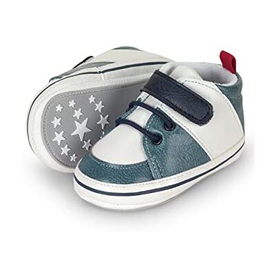 Sterntaler garçon Chaussure pour bébé Colormix Semelle de Mocassin, Bleu Moyen, 18 EU - Publicité Sterntaler garçon Chaussure pour bébé Colormix Semelle de Mocassin, Bleu Moyen, 18 EU - Publicité