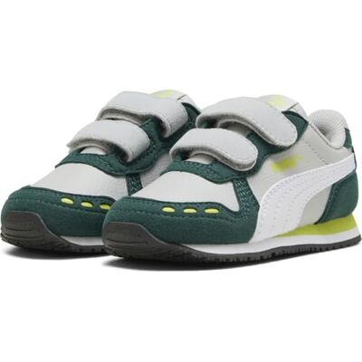 Cabana Racer SL 20 V INF, Basket Unisexe, Cool Light Gray-PUMA White-Dark Myrtle-Lime Smash, - Publicité Cabana Racer SL 20 V INF, Basket Unisexe, Cool Light Gray-PUMA White-Dark Myrtle-Lime Smash, - Publicité