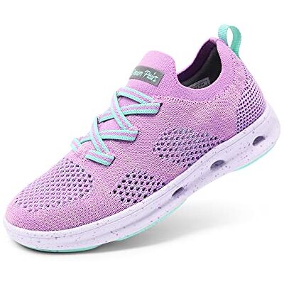 DREAM PAIRS Baskets à Enfiler pour Enfants Pratiques et Respirantes Chaussure de Sport pour Garçons et Filles Confortable,Size 37.5,Purplr/Green,SDFS2317K - Publicité DREAM PAIRS Baskets à Enfiler pour Enfants Pratiques et Respirantes Chaussure de Sport pour Garçons et Filles Confortable,Size 37.5,Purplr/Green,SDFS2317K - Publicité