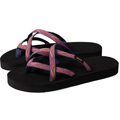 Teva Tongs Olowahu pour enfant, Palmiers Indigo/Rose Violet, 5 Big Kid - Publicité Teva Tongs Olowahu pour enfant, Palmiers Indigo/Rose Violet, 5 Big Kid - Publicité