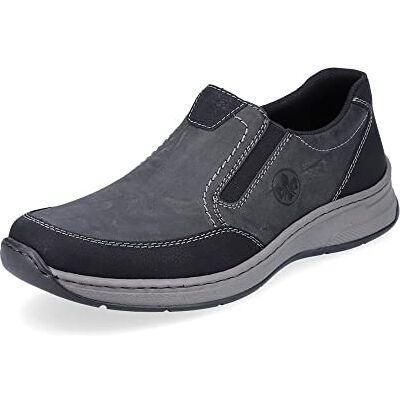 Rieker Homme Chaussures Basses 14362, Monsieur Mocassin,Chaussons,Semelle intérieure Amovible,entrée Ouverte,Gris (Grau Kombi / 00),45 EU / 10.5 UK - Publicité Rieker Homme Chaussures Basses 14362, Monsieur Mocassin,Chaussons,Semelle intérieure Amovible,entrée Ouverte,Gris (Grau Kombi / 00),45 EU / 10.5 UK - Publicité