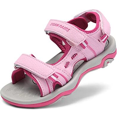 DREAM PAIRS Kids Sandales Enfants Été Chaussures de Sport Confortable Sandales Garçons et Sandales Filles,Size 36,Rose/Fuchsia,170891_K - Publicité DREAM PAIRS Kids Sandales Enfants Été Chaussures de Sport Confortable Sandales Garçons et Sandales Filles,Size 36,Rose/Fuchsia,170891_K - Publicité