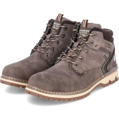 Dockers by Gerli Bottes à lacets synthétiques pour homme Marron, marron, 43 EU - Publicité Dockers by Gerli Bottes à lacets synthétiques pour homme Marron, marron, 43 EU - Publicité