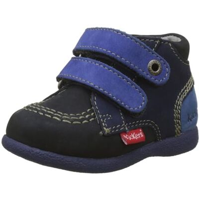 Kickers Babyscratch, Bottillon Mixte, Bleu, 18 - Publicité Kickers Babyscratch, Bottillon Mixte, Bleu, 18 - Publicité