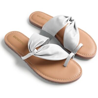 GIOSEPPO Femme Kiserian Talon Ouvert, Blanc, 40 EU - Publicité GIOSEPPO Femme Kiserian Talon Ouvert, Blanc, 40 EU - Publicité