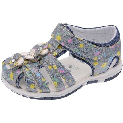 Chicco, Sandales Fille, avec Pratique Fermeture à Scratch, Chaussures Filles, Designed in Italy - Publicité Chicco, Sandales Fille, avec Pratique Fermeture à Scratch, Chaussures Filles, Designed in Italy - Publicité