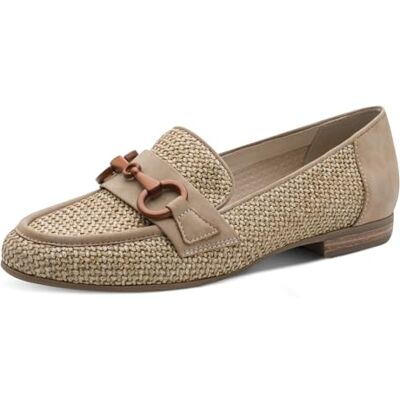 Jana Mocassins Femme Bout Rond Vegan, Natural, 41 EU - Publicité Jana Mocassins Femme Bout Rond Vegan, Natural, 41 EU - Publicité