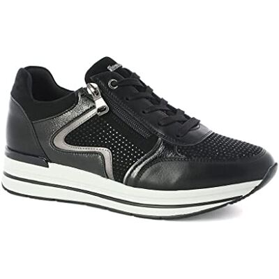 inblu Baskets, Chaussure de Gymnastique Femme, Noir, 37 EU - Publicité inblu Baskets, Chaussure de Gymnastique Femme, Noir, 37 EU - Publicité