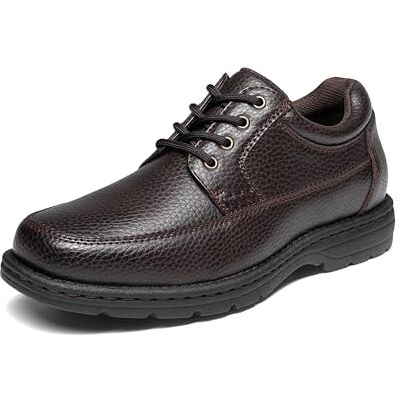 Bruno Marc Chaussures habillées à bout carré pour homme Walk Oxfords, 9.5 - Publicité Bruno Marc Chaussures habillées à bout carré pour homme Walk Oxfords, 9.5 - Publicité