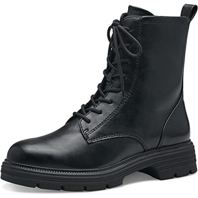 Tamaris Femme Bottines, Dame Rangers,Bottes,Demi-Bottes,Bottines,Bottines à Lacets,Black,38 EU - Publicité Tamaris Femme Bottines, Dame Rangers,Bottes,Demi-Bottes,Bottines,Bottines à Lacets,Black,38 EU - Publicité