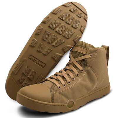 Altama Chaussures OTB Maritime Assault Mid Coyote - Publicité Altama Chaussures OTB Maritime Assault Mid Coyote - Publicité