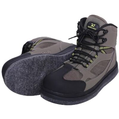 Kylebooker Bottes de pêche et de Chasse pour Homme Légères et antidérapantes, Vert, 45 EU - Publicité Kylebooker Bottes de pêche et de Chasse pour Homme Légères et antidérapantes, Vert, 45 EU - Publicité