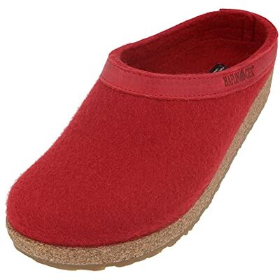 HAFLINGER Grizzly Torben , Chaussons mixte adulte, Pointure:41 EU, La couleur:rouge - Publicité HAFLINGER Grizzly Torben , Chaussons mixte adulte, Pointure:41 EU, La couleur:rouge - Publicité