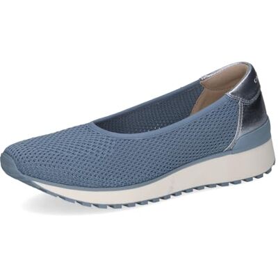 CAPRICE Baskets Femme Basses, Bleu (Blue Knit Comb), 41 EU - Publicité CAPRICE Baskets Femme Basses, Bleu (Blue Knit Comb), 41 EU - Publicité