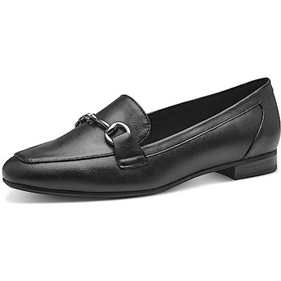Marco Tozzi Mocassins pour Femme sans Talon en Cuir synthétique élégant, Noir, 37 EU - Publicité Marco Tozzi Mocassins pour Femme sans Talon en Cuir synthétique élégant, Noir, 37 EU - Publicité