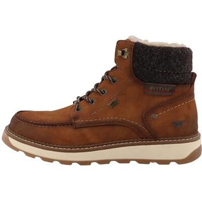 MUSTANG Herren Stiefel Cognac EU 43 - Publicité MUSTANG Herren Stiefel Cognac EU 43 - Publicité