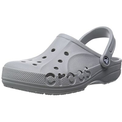 Crocs Baya Mixte Sabot, Gris Clair, 45/47 EU - Publicité Crocs Baya Mixte Sabot, Gris Clair, 45/47 EU - Publicité