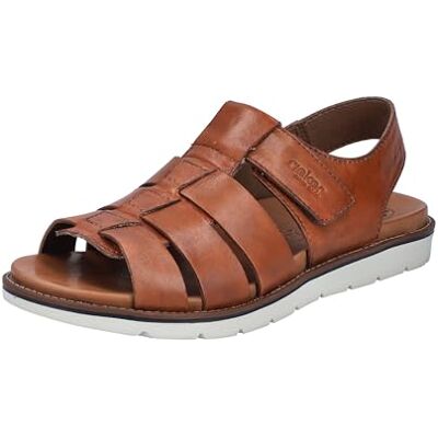 Rieker Sandales pour homme 24360, Marron 24., 45 EU - Publicité Rieker Sandales pour homme 24360, Marron 24., 45 EU - Publicité