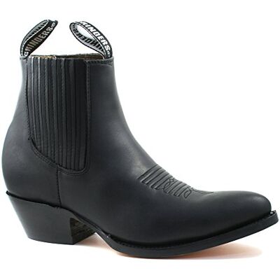 Grinders Maverick Homme Cowboy Bottes, Noir, Pointure 38 - Publicité Grinders Maverick Homme Cowboy Bottes, Noir, Pointure 38 - Publicité