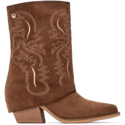 XTI Bottes de cowboy Femme Camel Chaussures confortables et polyvalentes Mode décontractée Modèle 14447002 (Taille39) - Publicité XTI Bottes de cowboy Femme Camel Chaussures confortables et polyvalentes Mode décontractée Modèle 14447002 (Taille39) - Publicité