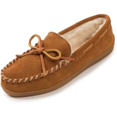 Minnetonka Femme Pile Lined Hardsole Chaussons, Marron (Brown), 43 EU - Publicité Minnetonka Femme Pile Lined Hardsole Chaussons, Marron (Brown), 43 EU - Publicité