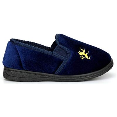 Sleepers Kyle Chaussons fermés à motif lion Garçon (37 EUR) (Bleu marine) - Publicité Sleepers Kyle Chaussons fermés à motif lion Garçon (37 EUR) (Bleu marine) - Publicité
