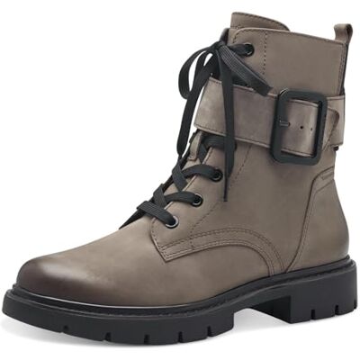 Tamaris Comfort bottines femme à lacets avec boucle automne, Stone Nubuc, 41 EU - Publicité Tamaris Comfort bottines femme à lacets avec boucle automne, Stone Nubuc, 41 EU - Publicité