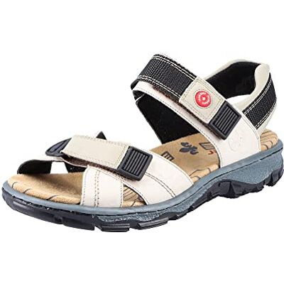 Rieker 68851, Sandales Bout fermé femme, Beige (Crema/Champignon), 38 EU - Publicité Rieker 68851, Sandales Bout fermé femme, Beige (Crema/Champignon), 38 EU - Publicité