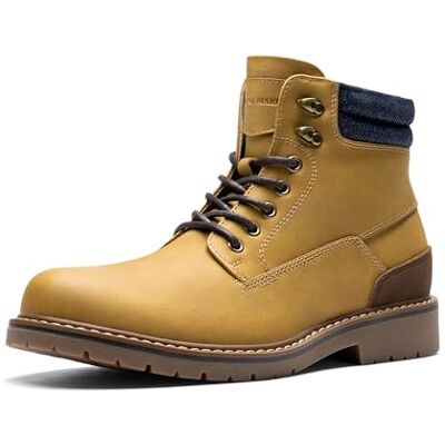 Bruno Marc Bottes Hiver Hommes Bottines Courtes Chaudes et Doublées pour Garçons, Idéales pour Plein Air, Randonnée et Trekking,Size 42,Jaune,BMEMAB2504 - Publicité Bruno Marc Bottes Hiver Hommes Bottines Courtes Chaudes et Doublées pour Garçons, Idéales pour Plein Air, Randonnée et Trekking,Size 42,Jaune,BMEMAB2504 - Publicité