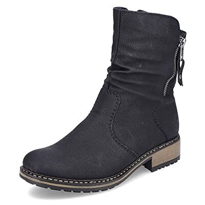 Rieker Femme Bottines Z6892, Dame Bottines,Bottillons,fourrée,Bottes,Botte,Demi-Botte,Chaussure de Transition,Noir (Schwarz / 00),37 EU / 4 UK - Publicité Rieker Femme Bottines Z6892, Dame Bottines,Bottillons,fourrée,Bottes,Botte,Demi-Botte,Chaussure de Transition,Noir (Schwarz / 00),37 EU / 4 UK - Publicité