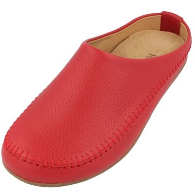 HAFLINGER Pantoufles pour Femmes Everest Softi 488044, Pointure:40 EU, La Couleur:Rouge - Publicité HAFLINGER Pantoufles pour Femmes Everest Softi 488044, Pointure:40 EU, La Couleur:Rouge - Publicité