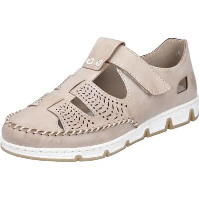 Rieker Chaussures Pieds Nus 49958 pour Femme, Beige, 40 EU - Publicité Rieker Chaussures Pieds Nus 49958 pour Femme, Beige, 40 EU - Publicité