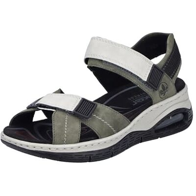 Rieker Femme 67651 Sandales de Trekking, Vert, 43 EU - Publicité Rieker Femme 67651 Sandales de Trekking, Vert, 43 EU - Publicité
