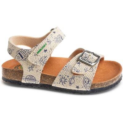Pablosky Bio Sandale, Beige, 29 EU Large - Publicité Pablosky Bio Sandale, Beige, 29 EU Large - Publicité