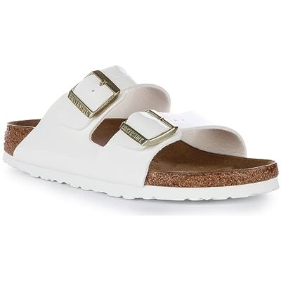 Birkenstock 1005294 Arizona white, Birko Flor Patent Femme White EU 40 - Publicité Birkenstock 1005294 Arizona white, Birko Flor Patent Femme White EU 40 - Publicité